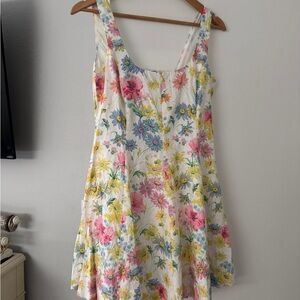 GAP Multicolor Floral Mini Dress